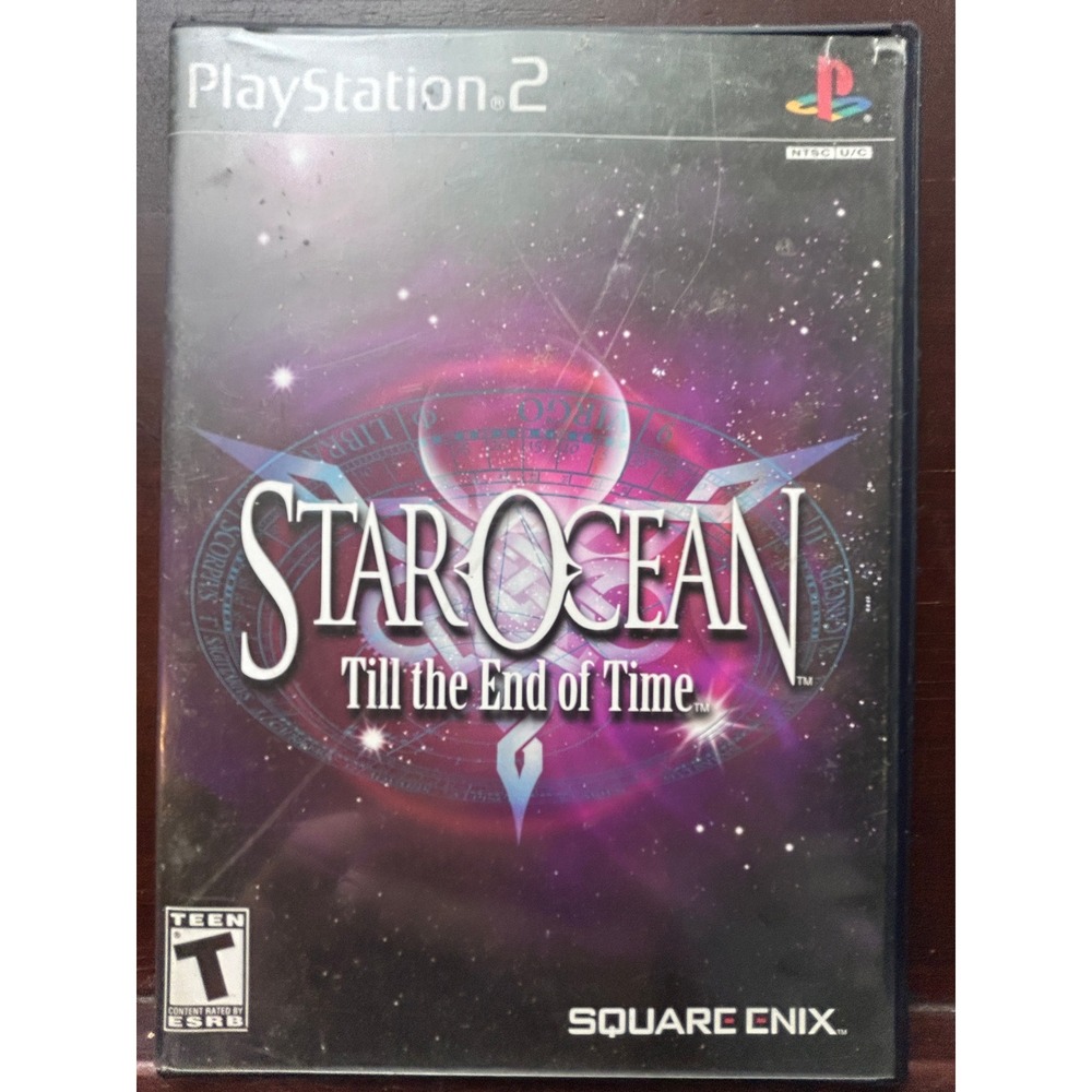 Star Ocean Till the End of Time PS2 PlayStation 2 Square Enix 2-Disc RPG SLUS